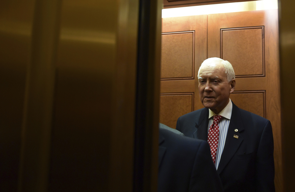 Senate Finance Committee chairman and Utah Republican Orrin Hatch plans to release his version of the Republican tax proposal by the end of the coming week.