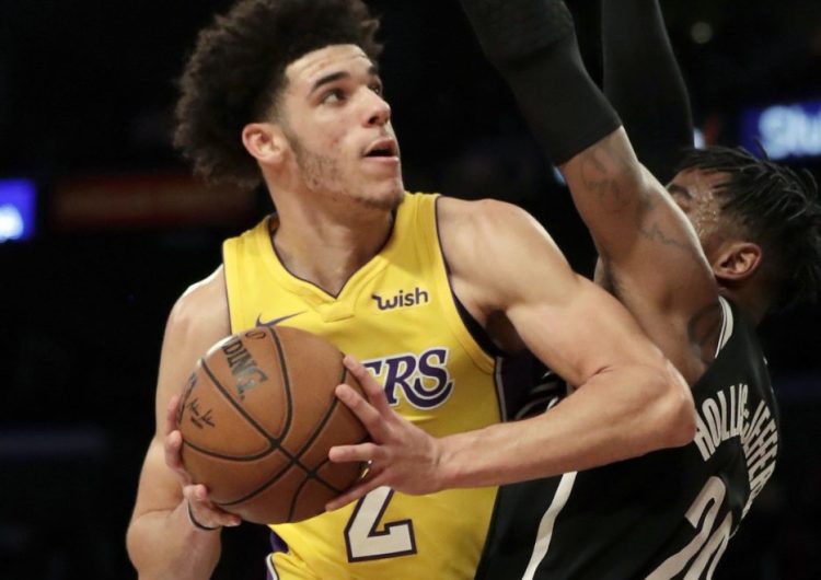 Los Angeles Lakers guard Lonzo Ball is shooting 29.9 percent from the floor this season, ranking last among 19 qualified rookies.