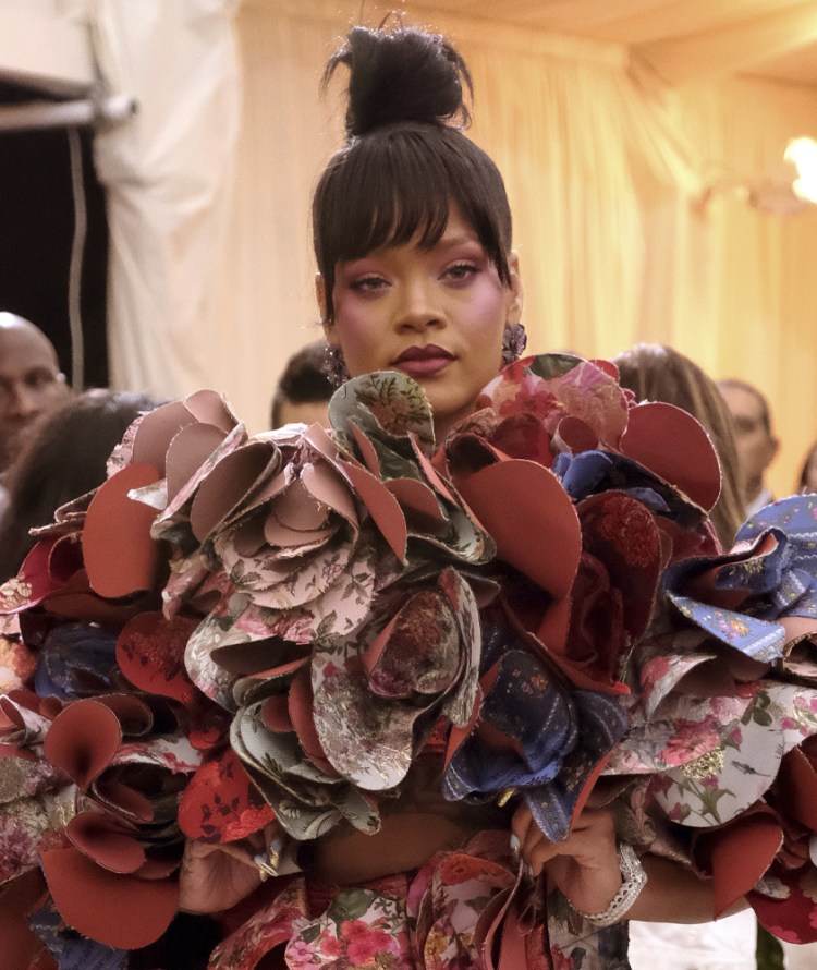 Rihanna (shown here), Amal Clooney, Donatella Versace and Anna Wintour will chair next year's Met Gala.