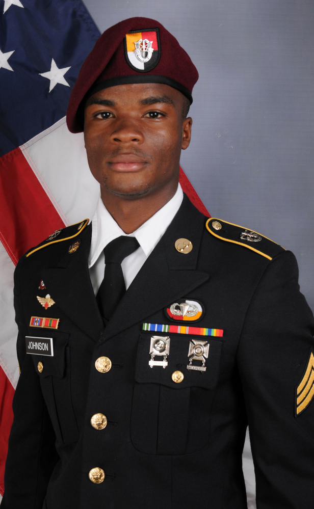 Army Sgt. La David Johnson was among four Special Forces soldiers killed in Niger, West Africa, on Oct. 4.