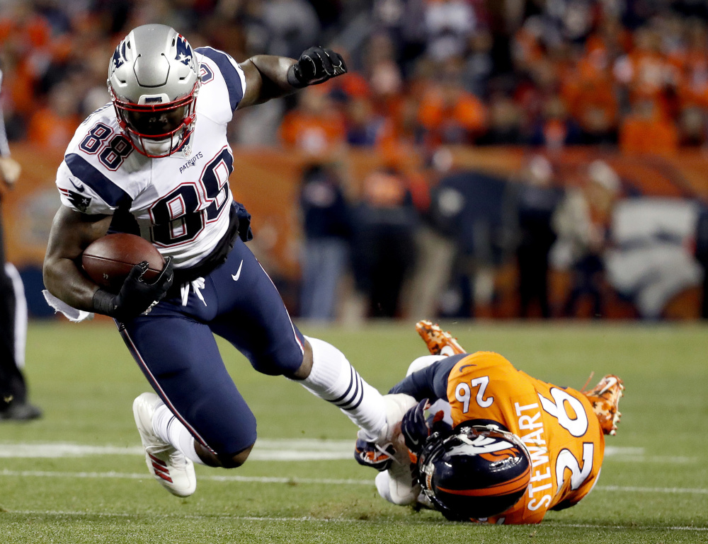 Martellus Bennett was prepared to have surgery and told his agent to tell teams not to claim him. The Patriots did anyway and he had three catches for 38 yards on Sunday night.