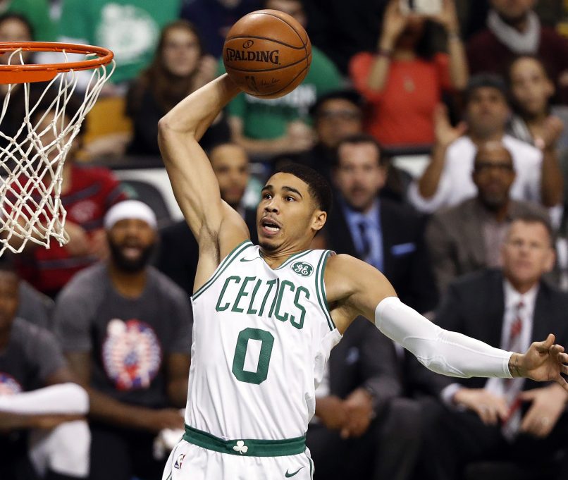 Jayson Tatum has made big plays late in games for the Celtics, which has been key with stars Gordon Hayward, Al Horford and Kyrie Irving all missing time.