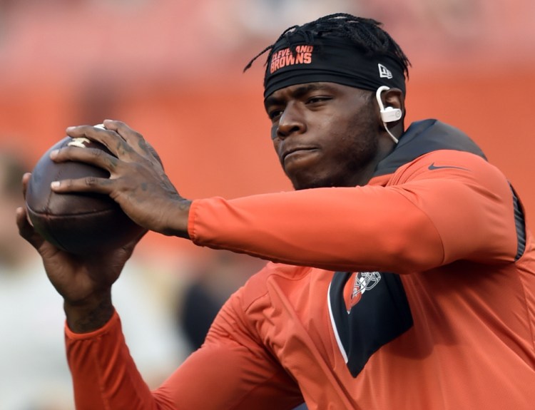 Josh Gordon, 26, who led the league in receiving in 2013, is returning to the Cleveland Browns after a suspension for substance abuse, and will remain subject to random drug testing. He last played in December 2014.