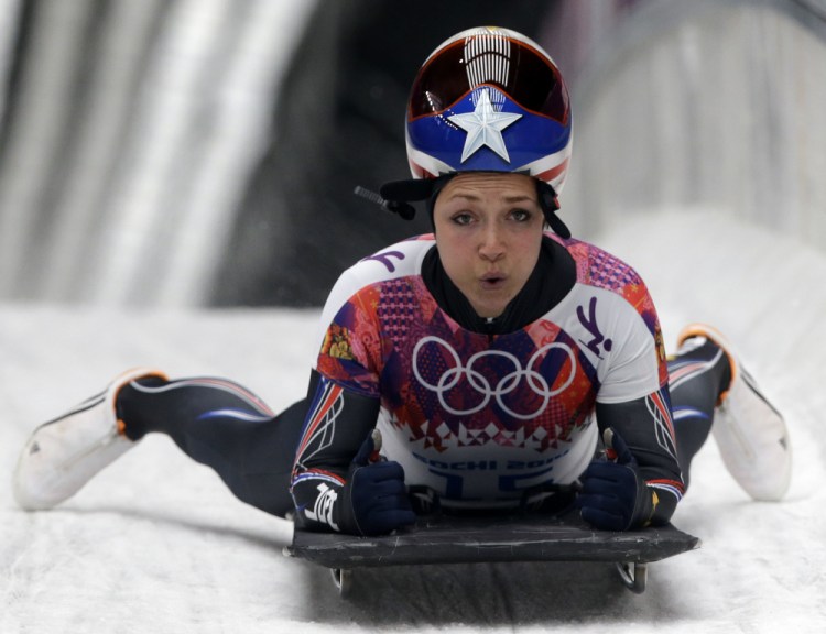 Katie Uhlaender came up short of the podium in 2014, placing fourth in the women's skeleton at Sochi, but will now receive a bronze medal after an opponent's disqualification.