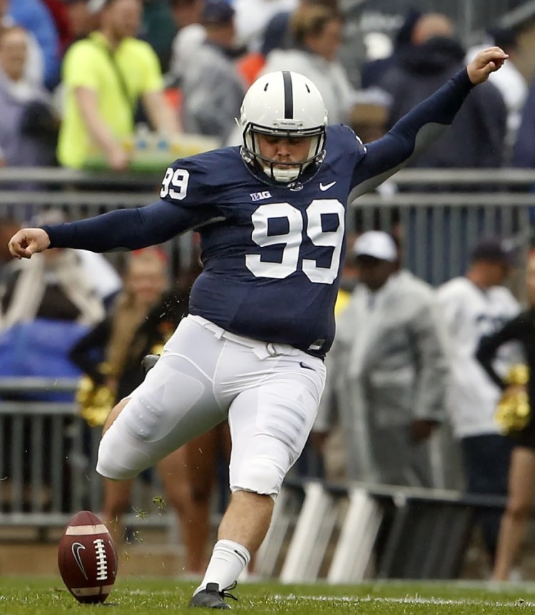 Joey Julius was heavily mocked on social media for the way he looked while kicking for the Penn State football team.