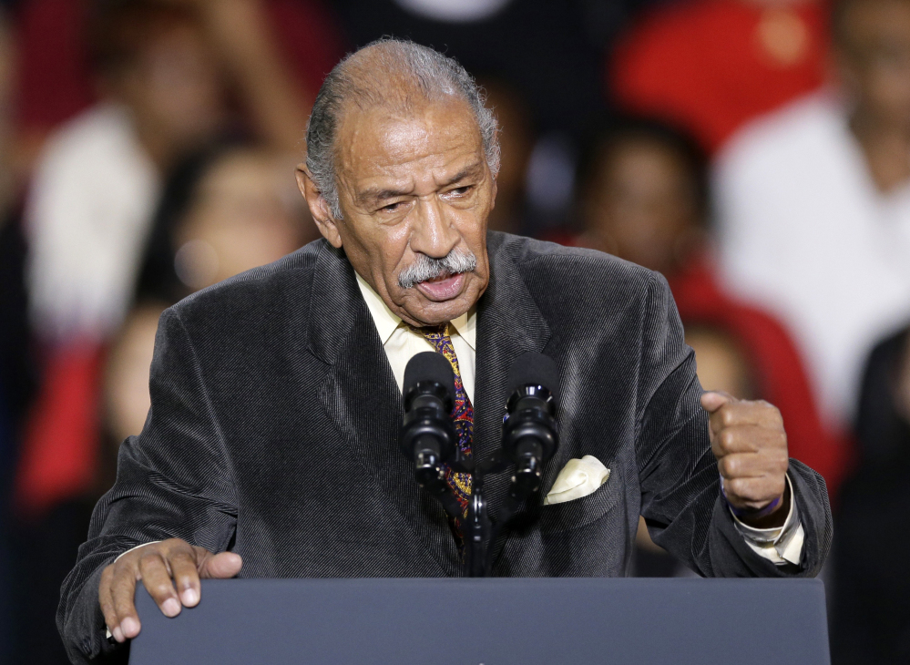 Rep. John Conyers, D-Mich., has denied accusations and has refused to resign.  He did announce Sunday he would step aside as top Democrat on the Judiciary Committee