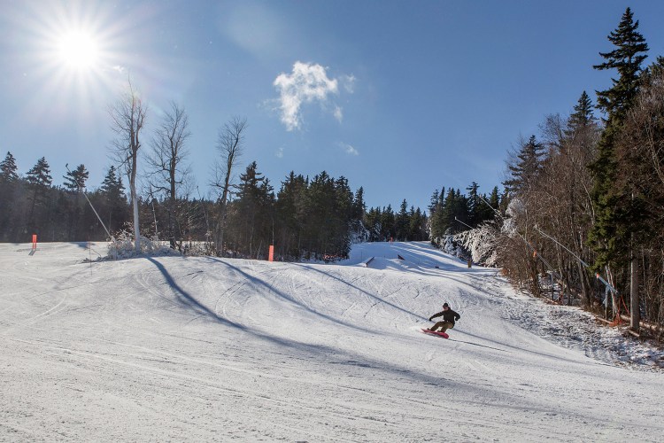 Sunday River opened for the 2017-18 ski season last weekend. The resort, shown Wednesday, is trying a new approach to fill its seasonal jobs, a growing challenge for Maine's ski areas.