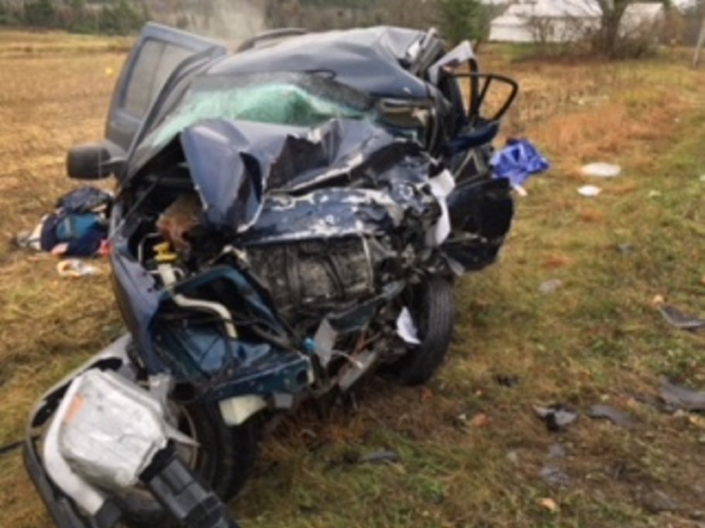 The driver of this 2005 Jeep Liberty was killed in a head-on crash on Route 201A in Norridgewock.
