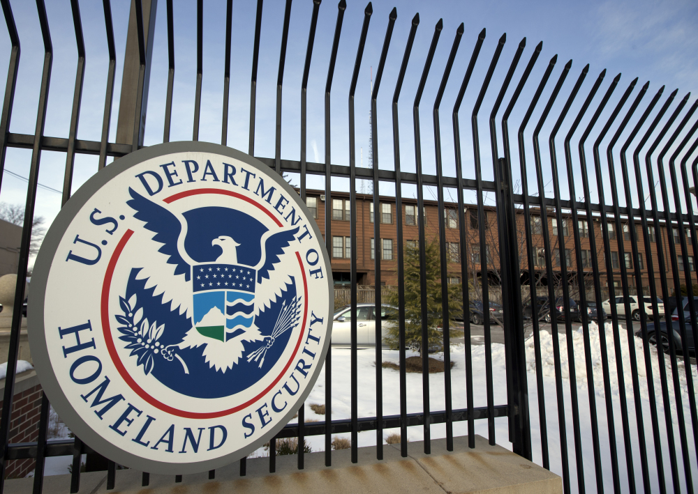 The Homeland Security Department headquarters is seen in northwest Washington in February 2015. Agents from U.S. Immigration and Customs Enforcement were aided by Skowhegan police in the search of a Rowe Road residence Tuesday morning. While an agency spokesman and Skowhegan Police Chief David Bucknam acknowledged the presence of the agents, neither would comment on the reason for their presence in Skowhegan.