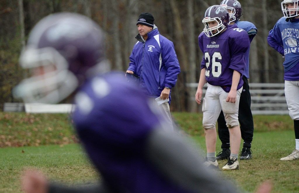 According to Marshwood Athletic Director Rich Buzzell, Coach Alex Rotsko is successful because he gets the kids to focus. Senior Seth Aumann says, “He teaches fundamentals and we do the fundamentals.”