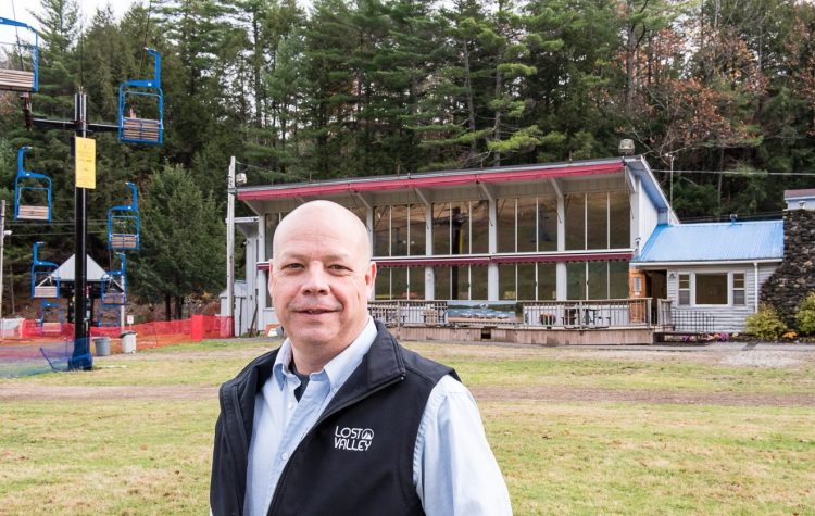 Lost Valley's new general manager John Herrick is overseeing many improvements and upgrades to the facility, including a new kitchen in the base lodge.