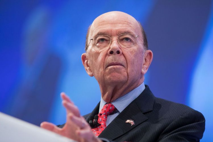 Commerce Secretary Wilbur Ross speaks at the Confederation of British Industry Annual Conference in London on Monday. 