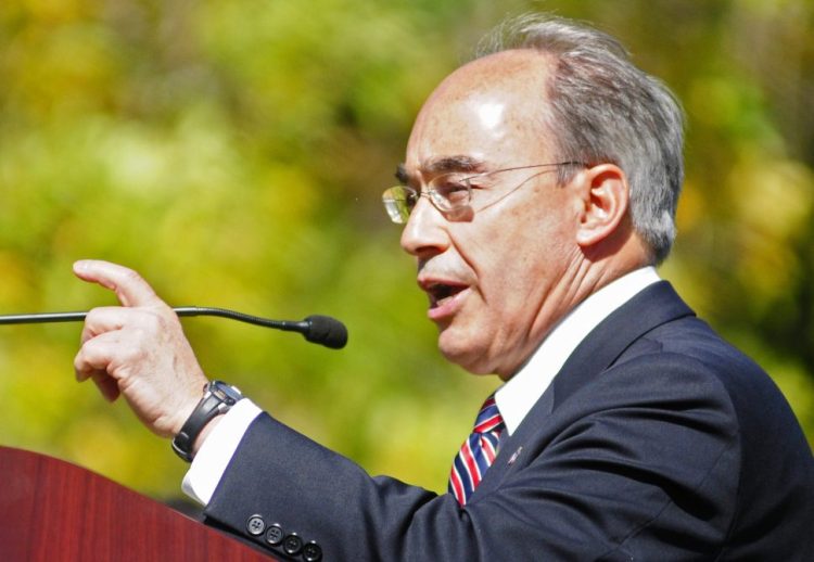 The National Rifle Association reported spending more than $200,000 to help Rep. Bruce Poliquin's political career, The New York Times reported last fall.