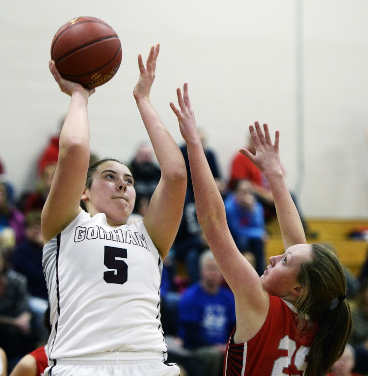 Mackenzie Holmes, one of the state's best players, will be the key as Gorham seeks to build on its 42-game winning streak.