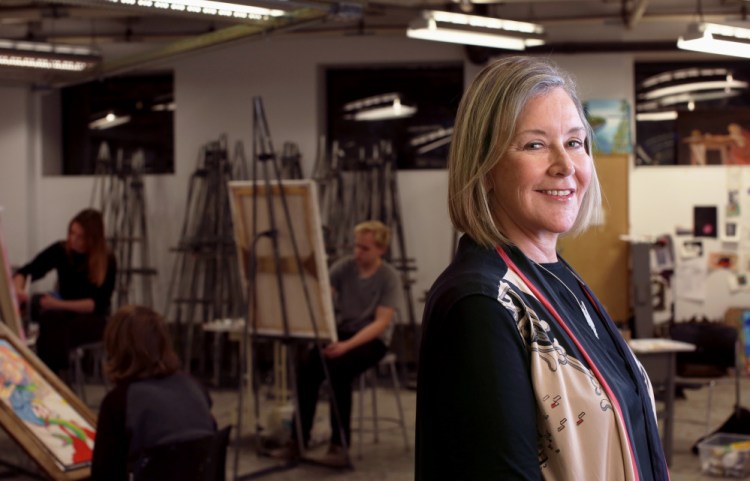 "I can think of nothing more important than investing in our artists of tomorrow," said Maine College of Art President Laura Freid, who is working on improving housing availability and scholarship opportunities for MECA students.