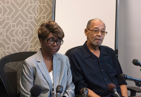 Barbara and Phillip Butler, victims of the 1977 cross burning on their property by William Aitcheson, a former Ku Klux Klan member who became a Catholic priest in 1988, say they doubt the sincerity of his confession and aren't interested in meeting with him.(Washington Post/Marvin Joseph)