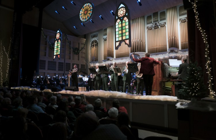 Robert Moody conducts the Portland Symphony Orchestra in his last run of "Magic of Christmas" shows.