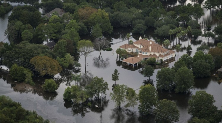 The severe Gulf Coast floods that sent Houston residents fleeing may now happen once every 800 years instead of every 24 centuries, according to some climate scientists at the fall meeting of the American Geophysical Union.