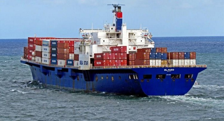 The 40-year-old El Faro, above, a cargo ship servicing Puerto Rico, sank in 2015. It is prohibitively expensive for companies to update their fleets because of the law that requires ships to be made in the United States.