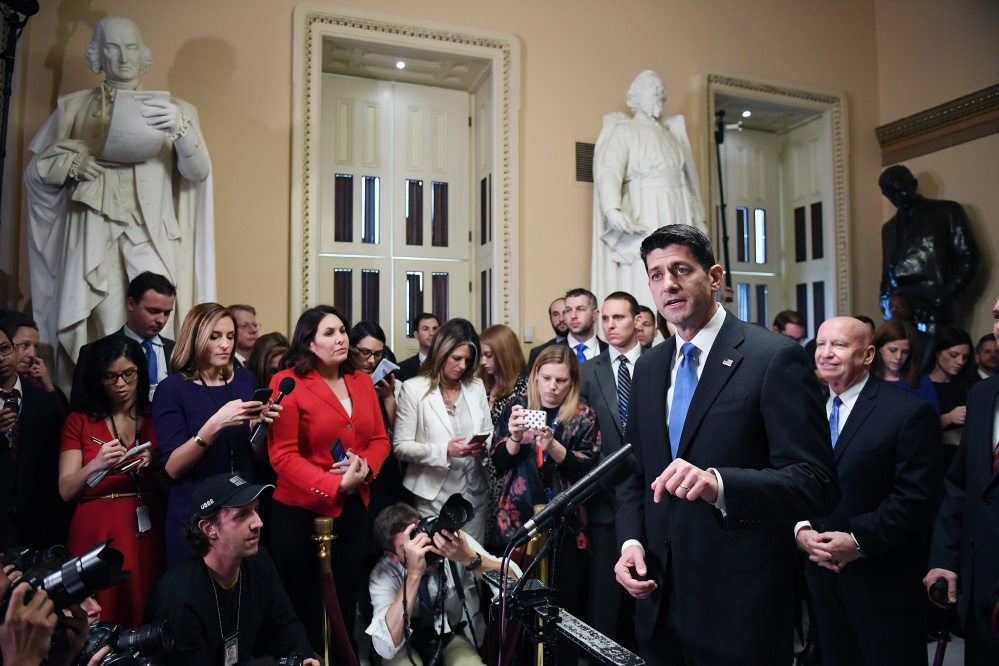 Republican House Speaker Paul Ryan told the media after the House tax bill vote that "help is on the way" for Americans living from paycheck to paycheck. A letter writer was not impressed.