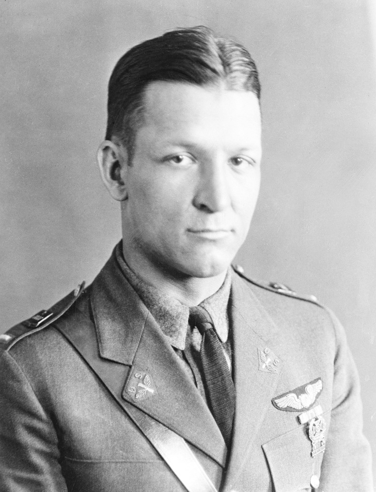 In this undated photo, Brig. Gen. Kenneth N. Walker is shown in uniform. Walker has been missing since the World War II raid on Rabaul, New Britain, on Jan. 5, 1943. A search for the aircraft, a B-17 nicknamed the San Antonio Rose, that disappeared near a Pacific island during the war is getting renewed attention before the 75th anniversary of its disappearance. The U.S. Senate passed a resolution Wednesday recognizing the lost crew and encouraging the continued effort to recover their remains.
