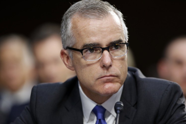 FBI Deputy Director Andrew McCabe, who has been under attack from Republicans, reportedly plans to retire in March.