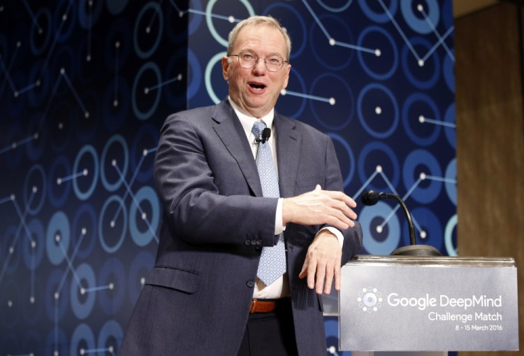Alphabet Inc. Executive Chairman Eric Schmidt leaves at a time when Google is under criticism for its size and dominance.