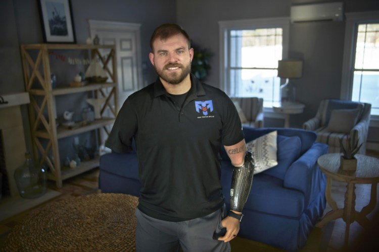 Veteran Travis Mills, who lost all four limbs in an IED explosion in Afghanistan, opened a camp retreat for veterans and their families.