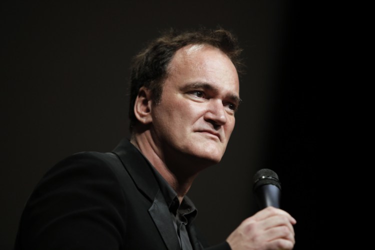 On director Quentin Tarantino's sets, one person has the job of collecting phones at "Checkpoint Charlie," so the rule is crystal clear. "It's accepted and it's known that if a phone goes off on set, that's your last day,"script for a planned film called "The Hateful Eight." 