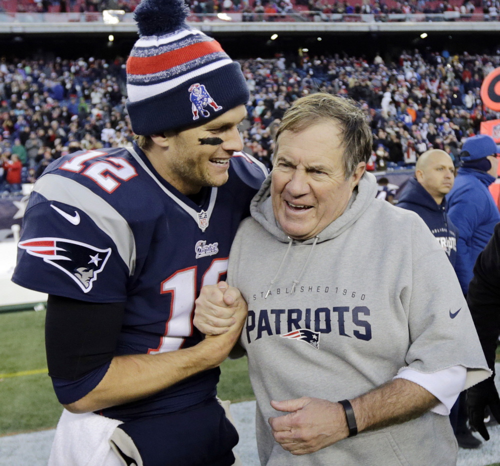 Quarterback Tom Brady and Coach Bill Belichick have led the Patriots to 15 division titles in the past 17 seasons. It's not always flashy and sometimes it's controversial, but they always seem to get the job done.