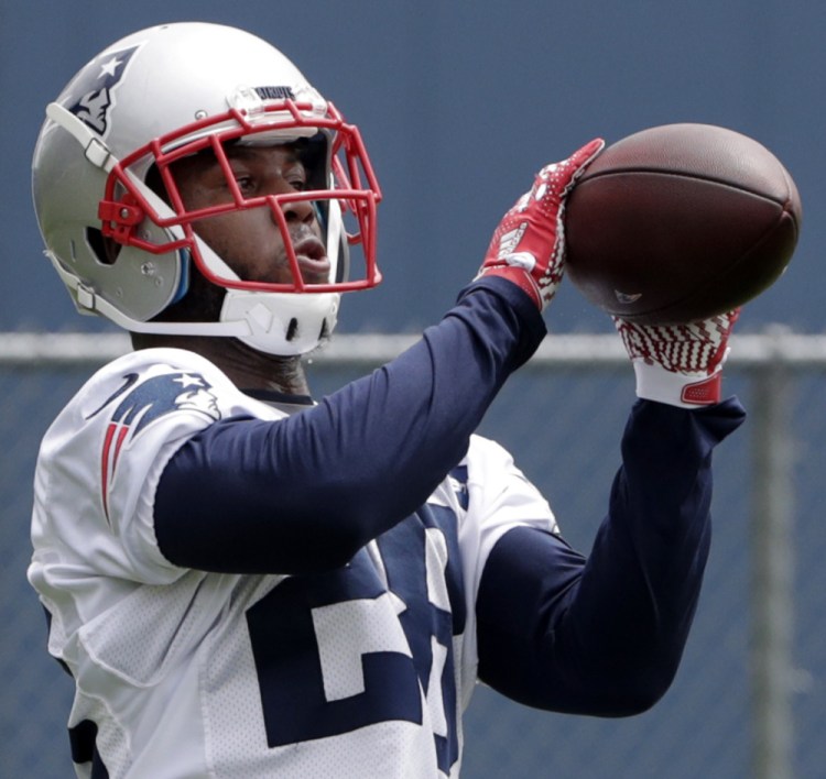 James White has 56 of the 119 receptions among running backs for the Patriots this season, which is 32 percent of the passes completed by Tom Brady.