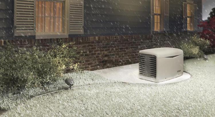 An automatic standby generator, like this one from Kohler, keeps safe, reliable power flowing to your home in the event of a power outage.