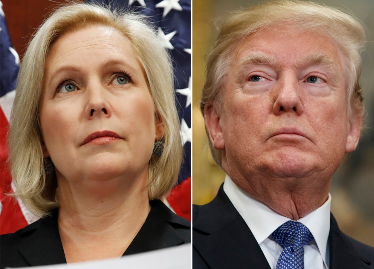 Sen. Kirsten Gillibrand, D-N.Y., calls for a congressional investigation into allegations of sexual misconduct against the president, because its "the right thing to do."
