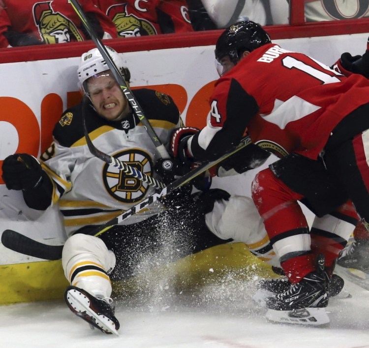 David Pastrnak may be down now when it comes to scoring goals for the Boston Bruins, but Coach Bruce Cassidy doesn't believe the streak will be prolonged. "He's just too good," said Cassidy.