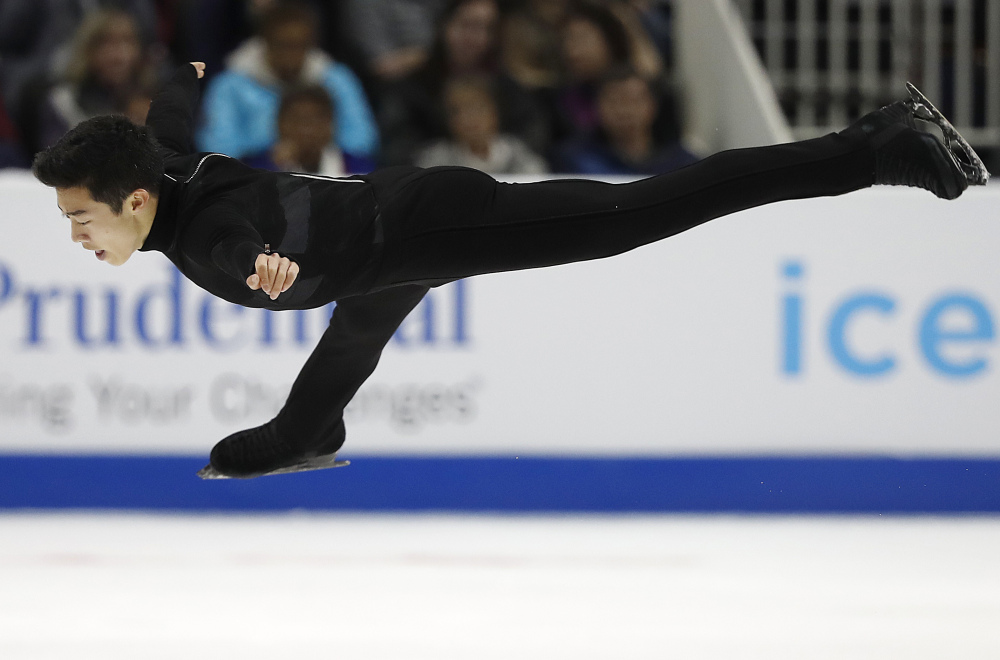 Though he's only 18, Nathan Chen is already a two-time national champion after his victory Saturday at the U.S. Figure Skating Championships in San Jose, Calif.