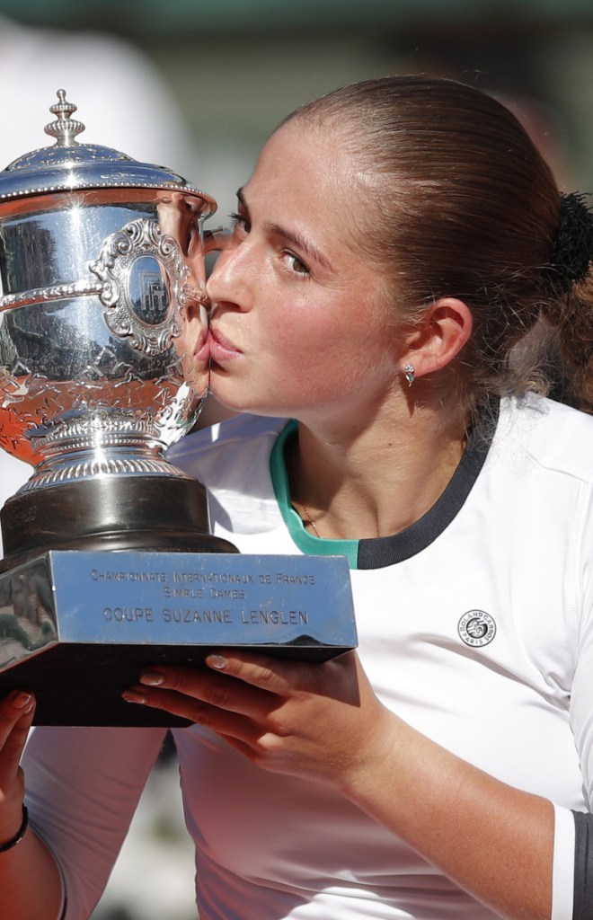 Jelena Ostapenko beat Simona Halep at the French Open last year to win the first Grand Slam title of her career.