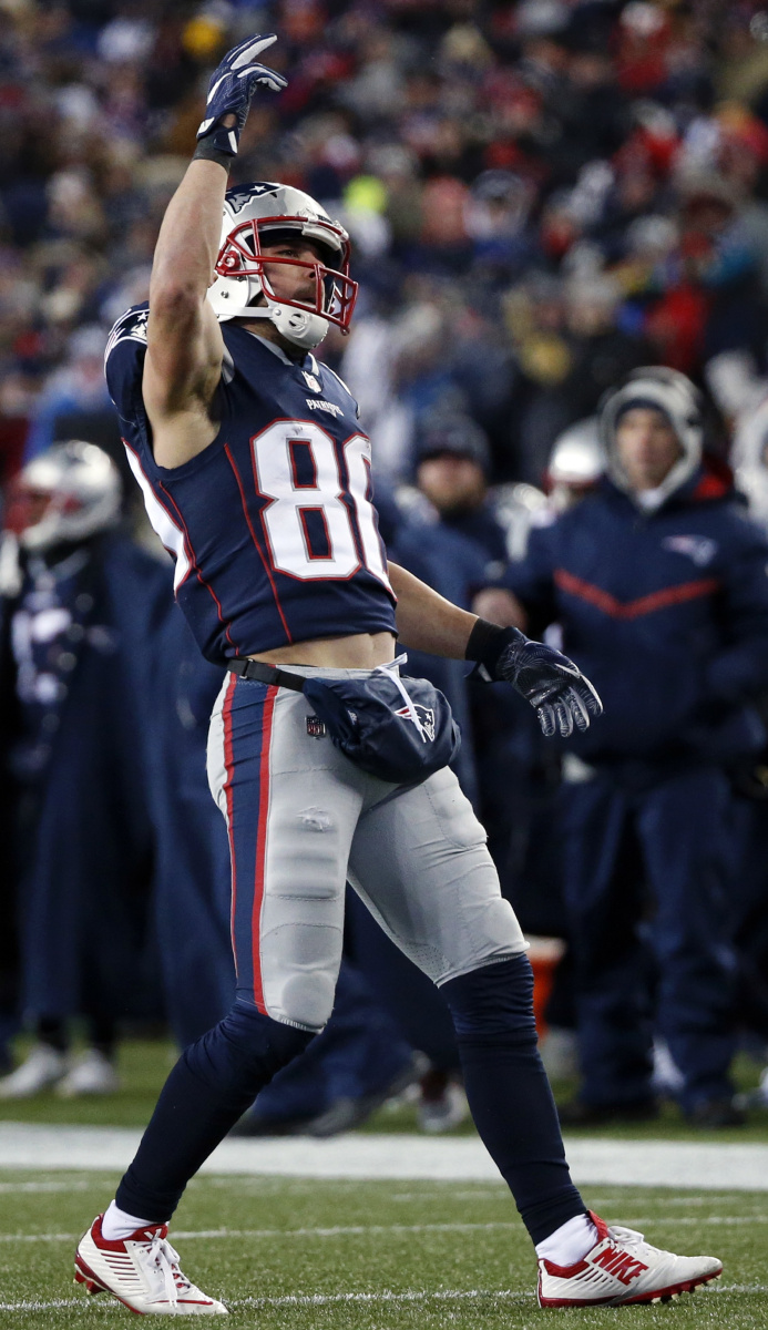 Danny Amendola scored two touchdowns in a win over Jacksonville last Sunday to help the Patriots secure another Super Bowl berth and solidify his place as an important target for quarterback Tom Brady. "He's made so many big catches," said Brady.