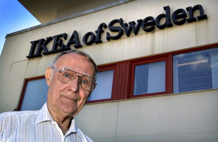 Ingvar Kamprad started selling furniture in 1950. He kept prices low by letting customers assemble it themselves.