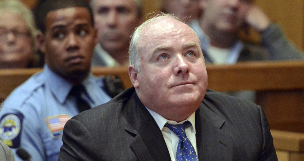 Michael Skakel during a court hearing at Stamford in 2013.