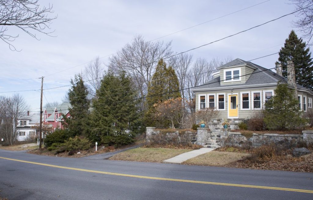 Short-term rentals, like those listed with Airbnb, have sprung up in the Willard Beach neighborhood of South Portland. Some are separate homes, like this one on Preble Street. Airbnb's 210 active listings in the city logged 10,800 guests in the last year.