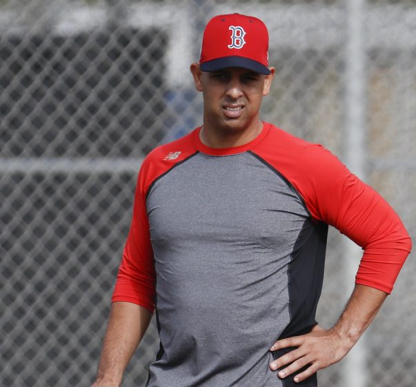 Boston Manager Alex Cora is getting to know his players before the long season starts. "You have to connect with them," said Cora.