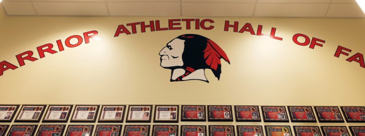 Changes to Wells High School sports apparel and the athletic center foyer could cost $25,000, a school official says.