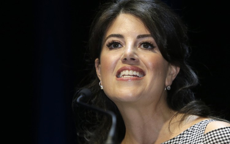 Monica Lewinsky, the former White House intern, says she was diagnosed with post-traumatic stress after her affair with former President Bill Clinton was made public.