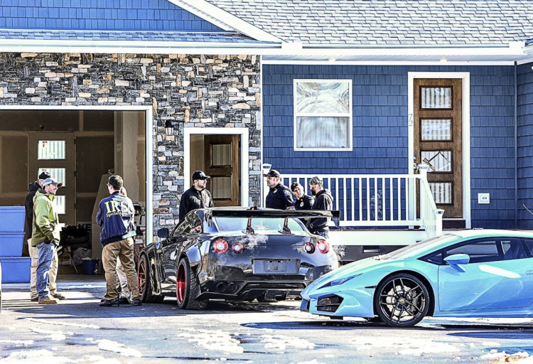 Local and federal officers searched the home of Brian J. Bilodeau in Auburn in February.