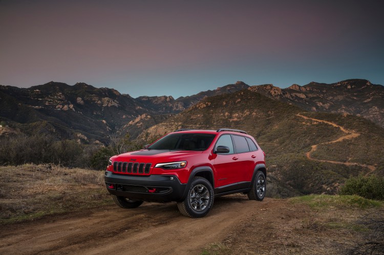 The 2019 Jeep Cherokee Trailhawk.