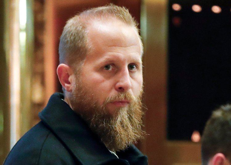 Brad Parscale, who was the Trump campaign's digital director in the 2016 presidential campaign, waits for an elevator at Trump Tower in New York. 