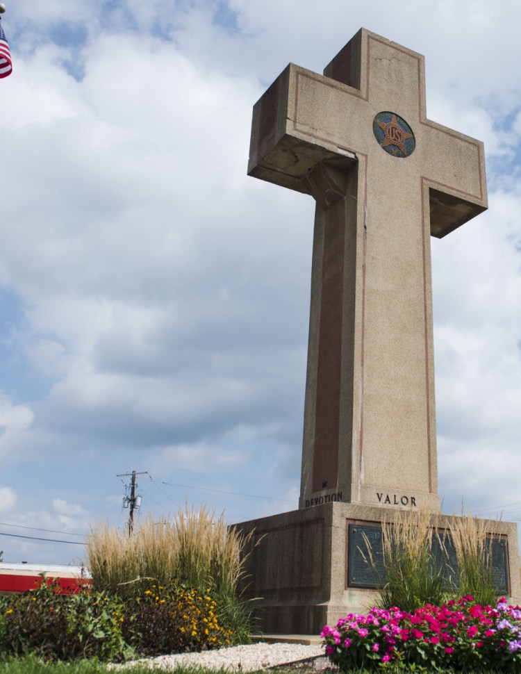 The Peace Cross is a monument to the 49 men of Prince George's County, Md., who died in World War I.
