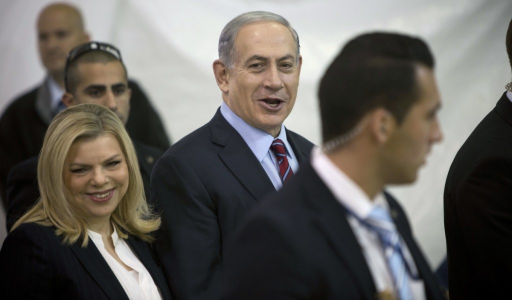 Israeli Prime Minister Benjamin Netanyahu and Israel's first lady, Sara Netanyahu, were questioned by police Friday.