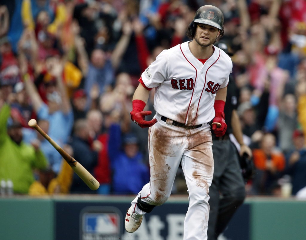 Andrew Benintendi is taking a more aggressive approach at bat this spring, and feels this will prepare him to pounce on the first pitch once the regular season begins.