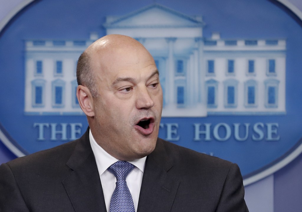 $ID/NormalParagraphStyle:Gary Cohn, President Trump's top economic adviser, has resigned amid differences on trade policy.